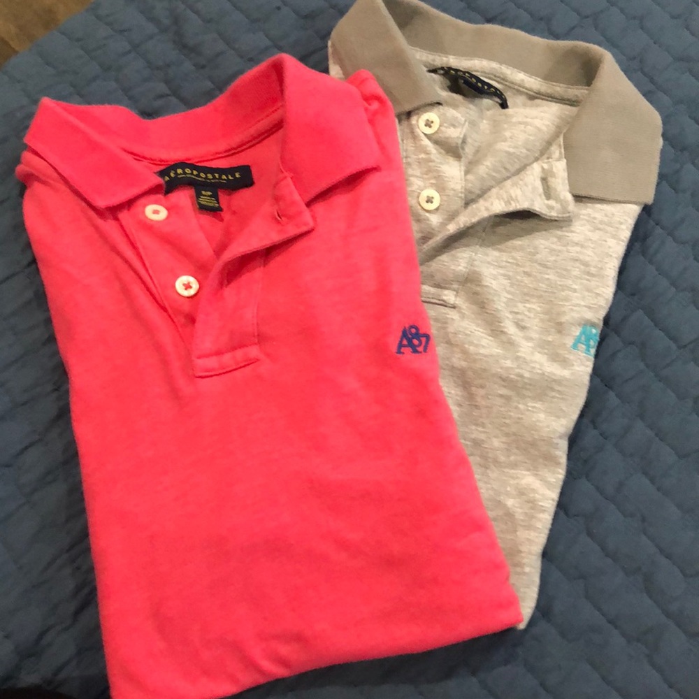 Two Aeropostale polos